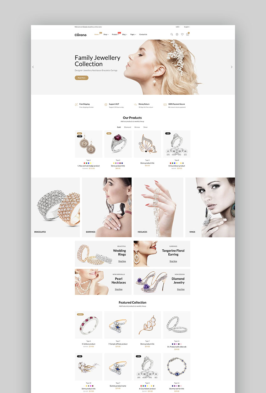 Best Themes for Your Shopify Jewelry Store for 2022 Digital Marketing